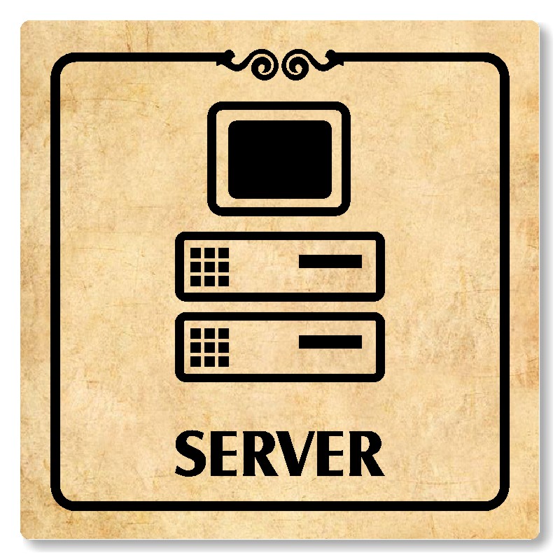 Server, 148x148mm, pergamen, Texas